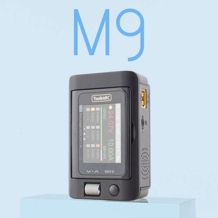 ToolkitRC M9 600W Airplane Li-Po Battery Balance Charger With Voice Function, M9