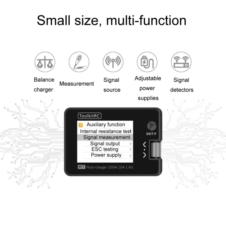 ToolkitRC M7 Boat Model Aviation Li-Po Battery Balance Charger, M7