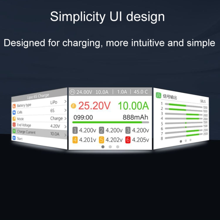 ToolkitRC M7 Boat Model Aviation Li-Po Battery Balance Charger, M7