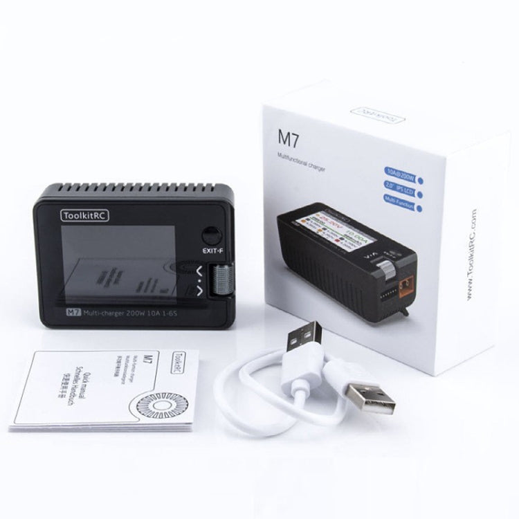 ToolkitRC M7 Boat Model Aviation Li-Po Battery Balance Charger, M7