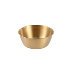 304 Stainless Steel Seasoning Bowl Restaurant Rice Wine Snack Serving Bottle, 12cm Without Handle Gold, 13cm Without Handle Gold, 14cm Without Handle Gold, 17cm Without Handle Gold