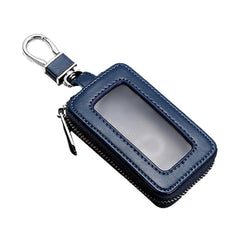 Car Remote Control Universal Visible Zipper Key Case, Royal Blue, Claret, Yellow, Black