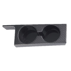 For BMW 5 Series E39/528i/530i/M5 Left-hand Drive Car Central Control Cup Holder, Black, Carbon Grain, Rosewood Color, Black With groove, Carbon Grain With Groove, Rosewood Color With Groove