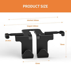 2pcs Car Decorative Hook Mobile Phone Holder