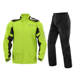 SULAITE Outdoor Motorcycle Riding Full Body Split Raincoat Suit, M