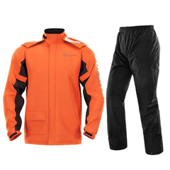 SULAITE Outdoor Motorcycle Riding Full Body Split Raincoat Suit, M