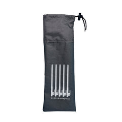 Ground Spike Storage Bag Outdoor Camping Accessories Portable Handheld Storage Bag, S 20cm, M 30cm, L 40cm