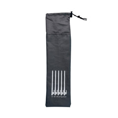 Ground Spike Storage Bag Outdoor Camping Accessories Portable Handheld Storage Bag, S 20cm, M 30cm, L 40cm
