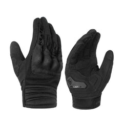 SULAITE Motorcycle Riding Breathable Conductive Touch Screen Full Finger Gloves, M, L, XL, XXL
