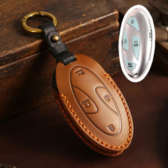 For Korean Hyundai Hallmo Car Handmade Key Bag, 5 Keys Brown, 5 Keys Blue, 5 Keys Black, 7 Keys Brown, 7 Keys Blue, 7 Keys Black