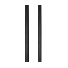 Car Side Window Wipers Removing Water Mist Universal Rubber Strips, 1pair