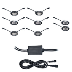 Car Chassis Light RGB Colorful Atmosphere Light, 8 in 1, 10 in 1, 12 in 1