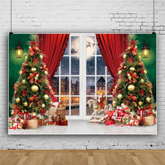 120x80cm Christmas Wreath Snow Scene Photography Background Curtain, 11421618, 11421670, 11421909, 11422035, 11422036, 11422037, 12805213, 12805214, 12805218