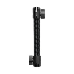 Car Phone Mount Extension Arm Double Jointed Swivel Adjustment Carbon Fiber Bracket Connecting Rod, 140mm For 20mm Ball Head, 170mm For 25.4mm Ball Head