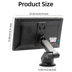 Car Universal Screen Stereo HD MP5 Player Reversing Monitor, Without Camera