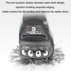 GHOST RACING Motorcycle Riding Anti-fall Breathable Gloves, M, L, XL, XXL