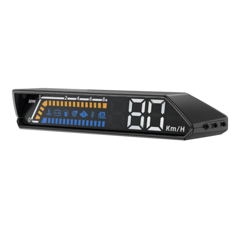Head-up Display OBD Multi-function Vehicle Instrument Oil Temperature Gearbox Monitoring Screen