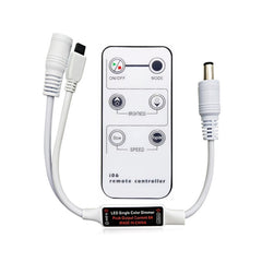 6-Button Single-Color DC Controller Infrared Dimming Light With LED Controller