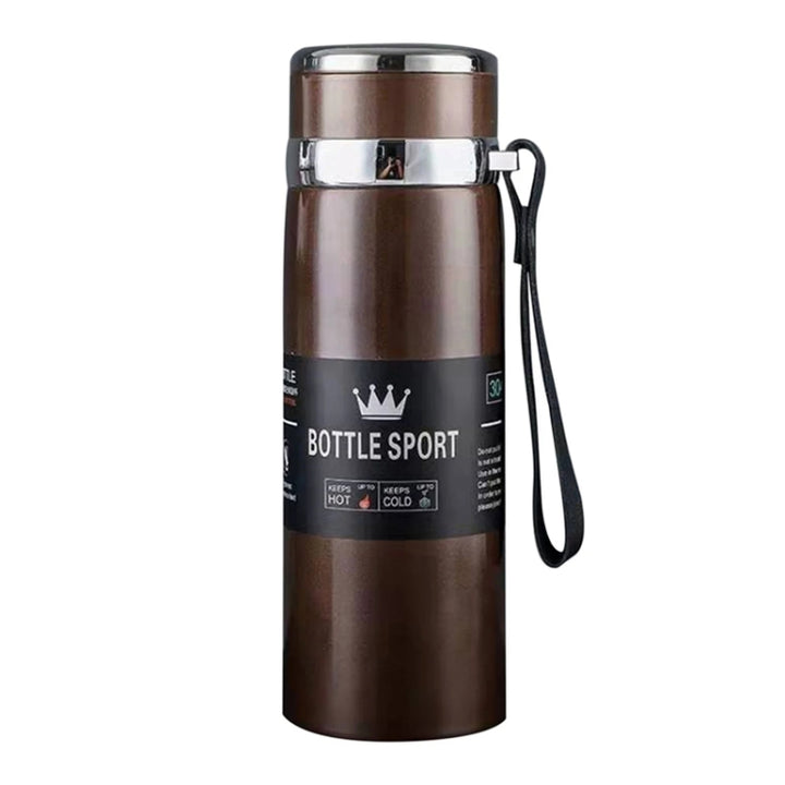 316 Stainless Steel Insulated Mug Large Capacity Vacuum Thermos Outdoor Portable Car Insulated Water Bottle, 800ml, 1000ml