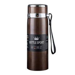 316 Stainless Steel Insulated Mug Large Capacity Vacuum Thermos Outdoor Portable Car Insulated Water Bottle, 800ml, 1000ml
