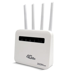 4G CPE WiFi6 Plug-in Wireless Router Dual Port Wireless Hotspot, EU Plug, For European / Asian / African