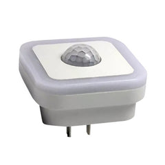 Home LED Human Auto Sensor Night Light Plug-In Wiring-Free Staircase Corridor Aisle Light, US Plug, 3W