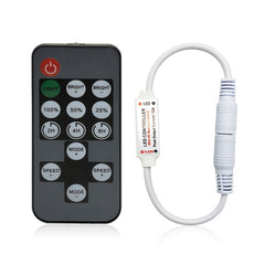 14 Keys RF Single Color Timer Dimmer LED Strip Controller, JHX-014