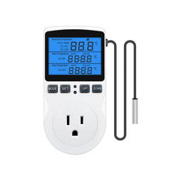 Backlight Smart Digital Thermostat Countdown Temperature Control Switch Socket Timing Temperature Controller, Backlight US Plug, Backlight UK Plug, Backlight AU Plug