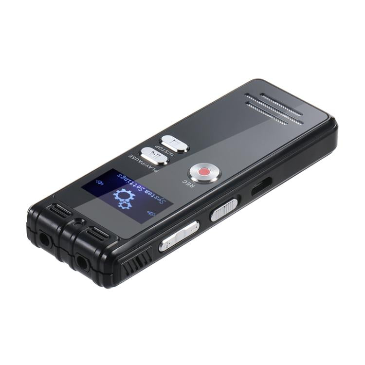 SK6 0.8-inch LED Screen Interview Recorder USB Rechargeable MP3 Player, Without Memory, 32GB