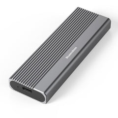 Blueendless 2818SN M.2 Nvme / Sata Dual-protocol Mobile Hard Disk Box, with Type-C to USB-A Cable, with 2-in-1 Cable