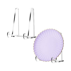 Acrylic Photo Frame Book Picture Plate Stand, 1set, 2sets