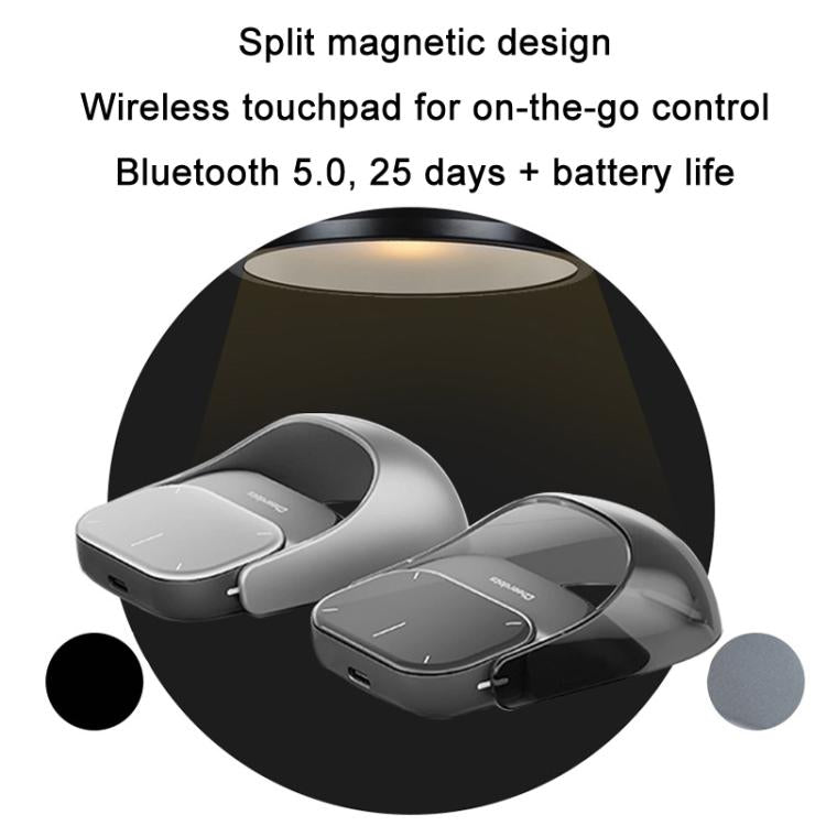 Cheerdots 2 Smart Magnetic Split Air Mouse Wireless Charging Bluetooth Dual Mode Mouse, Black Basic, Dark Grey Basic, Black Recording, Dark Grey Recording