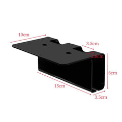 Acrylic Wall-mounted Bathroom Electric Toothbrush Holder