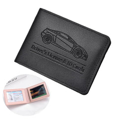 Multi-card Driver License Card Holder Women Driving License Leather Protective Case ID Credit Card Bag, 2 Card Slot, 4 Card Slot, 6 Card Slot, 8 Card Slot, 10 Card Slot