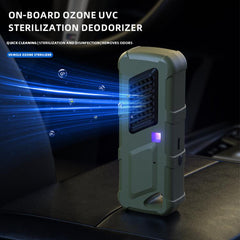 Car Air UVC Deodorizer USB Charging Ozone Purifier
