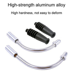 5sets ZTTO Bicycle V Brake Bend Accessories Brake Cable Dust Protective Cover, 4pcs / Set