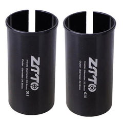 2pcs ZTTO Bicycle Seat Post Conversion Sleeve Reducer Cover, 33.9-34.9mm 018, 25.4-28.6mm 002
