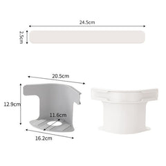 4pcs /Pack Invisible Card Slot Anti-slip Sheet Fixer Sheet Clip