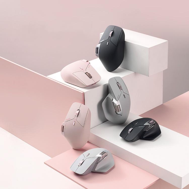 Rapoo Wireless Triple Mode Mice Ergonomic Desktop Laptop Business Office Mouse, MT760 Black, MT760mini Black, MT760 Gray, MT760mini Gray, MT760 Pink, MT760mini Pink