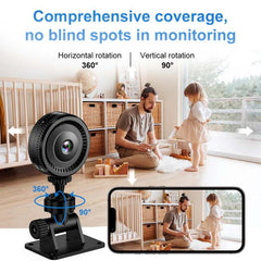 Mini Portable Multi-function Monitoring Fisheye Wide Angle Lens, C8