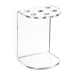 6-Hole Acrylic Scissor Barber Tool Storage Display Stand, 1pc, 2pcs