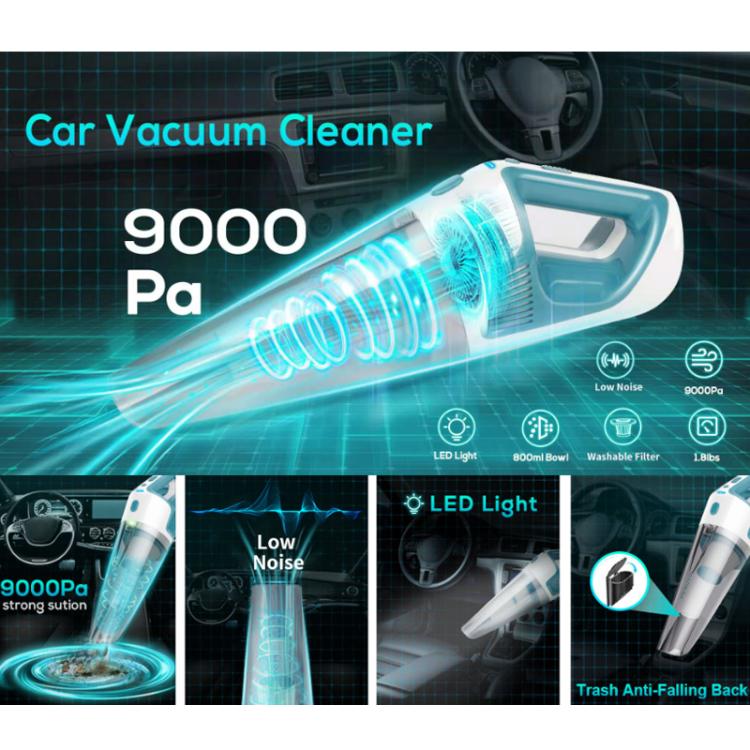 3.8m Corded Handheld Car Vacuum Cleaner with Brushless Motor