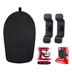 Kitchen Blender Rubber Non-Slip Mat, Small + 2 Cord Clips, Small + 1 Cord Clip