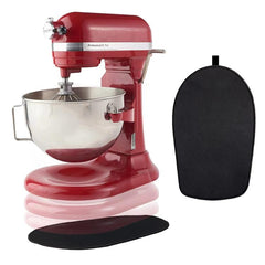 Kitchen Blender Rubber Non-Slip Mat, Small + 2 Cord Clips, Small + 1 Cord Clip