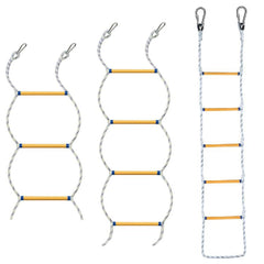 Multifunctional Resin Training Rope Ladder For Boat Climbing, White 1m, White 1.4m, White 1.8m