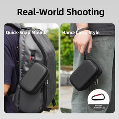 Flymile Carrying Case For DJI Osmo Action 5 Pro/4/3 Grip Cage Version Portable Handdbag, Handbag