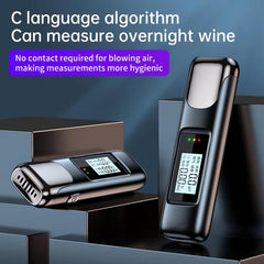 High-Precision Alcohol Tester Breathalyzer For Drunk Driving Detection
