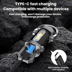 Mini Emergency Work Keychain Light for Outdoor Camping