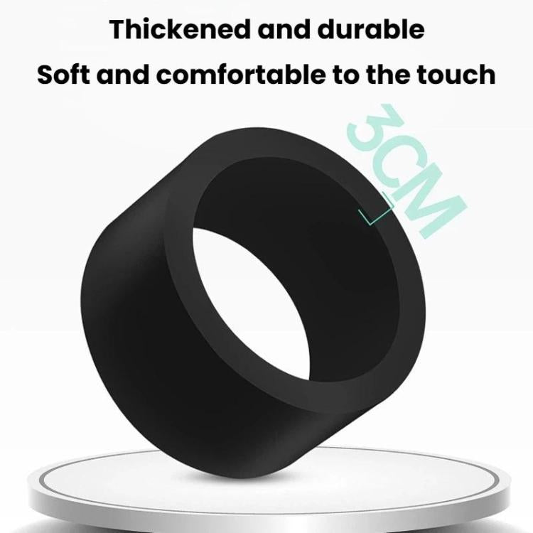 Silicone Fishing Rod Stop Anti-Slip Ring Fishing Rod Rubber Ring, 25pcs Medium Black, 20pcs Large Black, 25pcs Small Fluorescent, 25pcs Medium Fluorescent, 20pcs Large Fluorescent