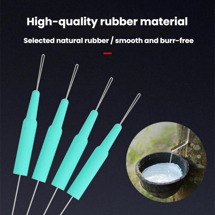 50pcs Rod Tip Anti-Tangle Space Tube Fishing Space Beans